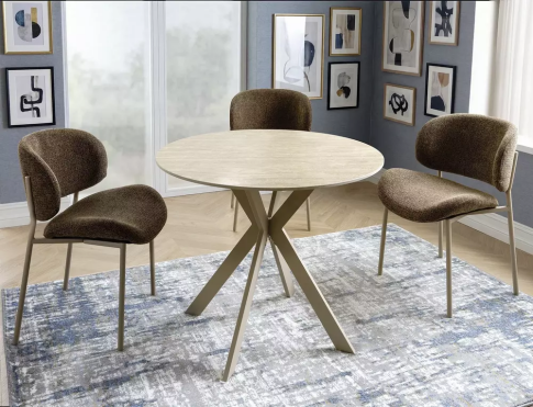 Стул SIGNAL KISO Noelle 45 капучино/кашемир