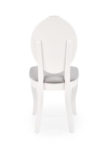 Стул HALMAR VELO белый/серый