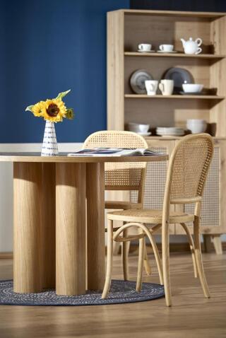 Стол обеденный HALMAR ELEFANTE OKRAGLY дуб натуральный 120