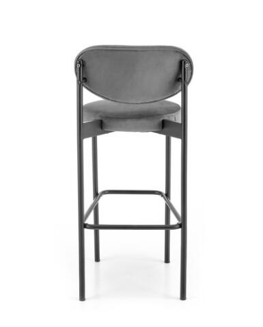 Стул барный HALMAR H108 серый