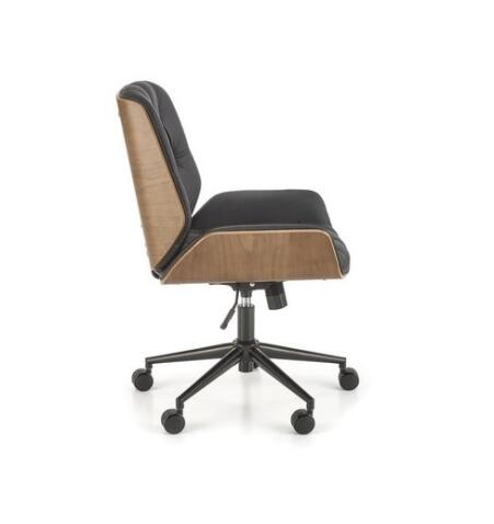 Кресло компьютерное HALMAR GAVIN ореховый/черный