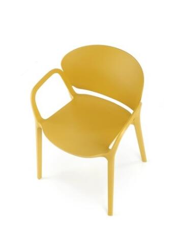 Стул HALMAR K491 горчичный