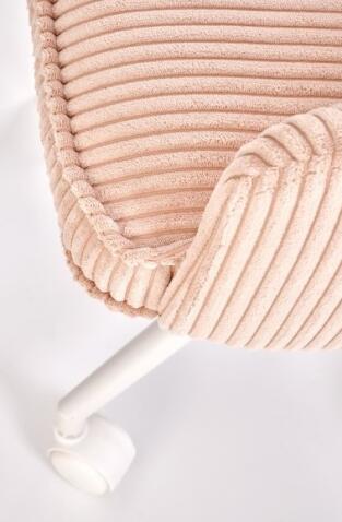 Кресло компьютерное HALMAR DUMBO светло-розовый/белый