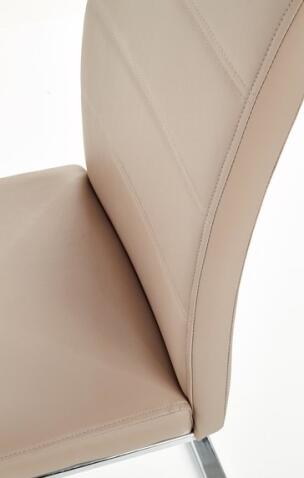 Стул HALMAR K85 капучино/хром