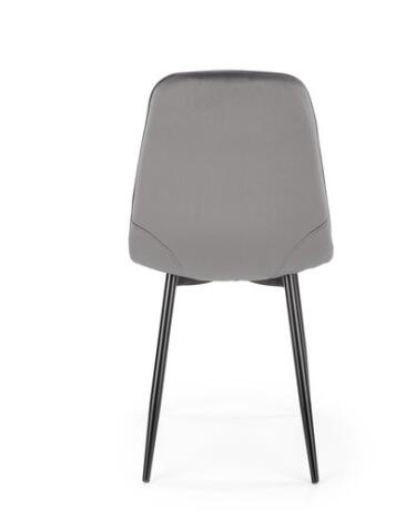 Стул HALMAR K417 серый/черный