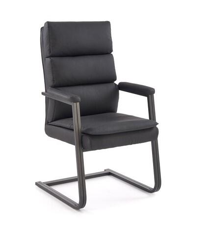 Кресло компьютерное HALMAR ADRIANO SKID черный