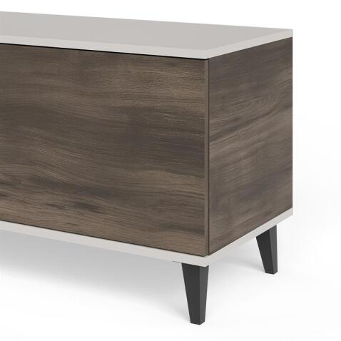 Тумба под теле/видео аппаратуру HALMAR RANDOM 2 RTV-2 180 кашемир/орех/черный