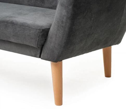 Диван SIGNAL NORDIC 2 Velvet Bluvel 14 серый/бук