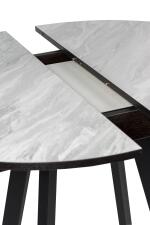 Стол ВВР Элип-2 Лавант/черный профиль, пластик