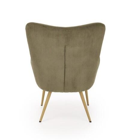 Кресло HALMAR AMARO оливковый