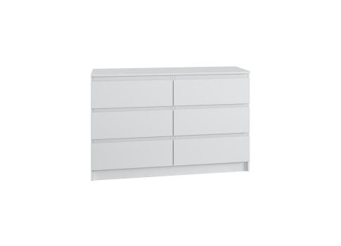 Комод ДСВ (МС Мори) МК 1200.6 Белый