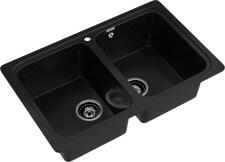 Кухонная мойка GRANFEST STANDART S-780K черный