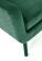 Кресло HALMAR MARVEL темно-зеленый/черный