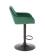 Стул барный HALMAR H103 темно-зеленый/черный