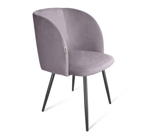 Стул Sheffilton SHT-ST33/S95-1 сиреневая орхидея/черный муар