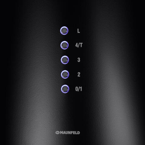 Вытяжка MAUNFELD Lee Wall 39 черный