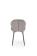 Стул HALMAR K538 серый/черный