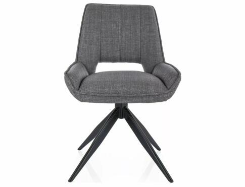 Стул SIGNAL TELLO Bjorn 13 серый/черный, поворотный