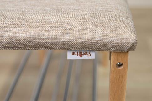 Банкетка Sheffilton SR-0628 артикул Б-3 прозрачный лак/кедровый