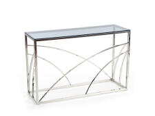 Консоль HALMAR KN5 дымчатый/серебристый