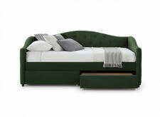 Кровать HALMAR ALOHA темно-зеленый, 90/200