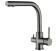 Смеситель AquaSanita Akvaduo 2663 L-T graphite