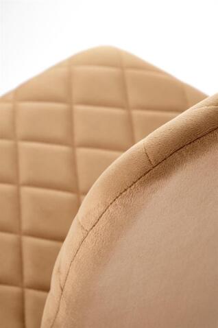 Стул HALMAR K525 бежевый/черный