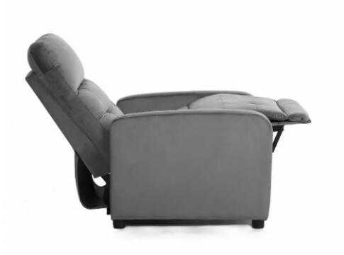 Кресло SIGNAL OTUS Velvet Bluvel 14 раскладное, серый