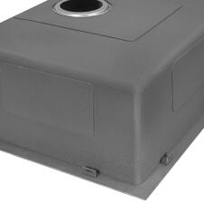 Мойка ARFEKA ECO AR 650*500 R BLACK PVD NANO