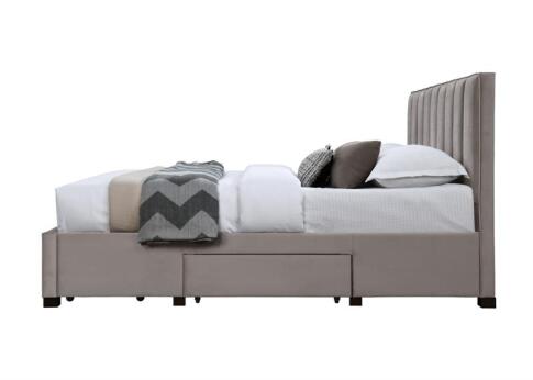 Кровать HALMAR GRACE бежевый, 160/200