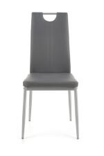 Стул HALMAR K202 серый/хром