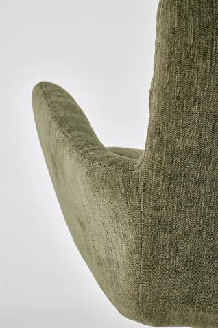 Стул HALMAR K495 оливковый/черный, поворотный