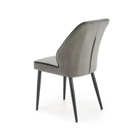 Стул HALMAR K432 серый/черный