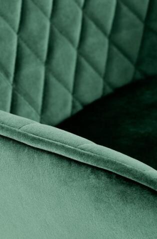 Стул барный HALMAR H103 темно-зеленый/черный