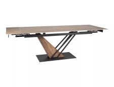 Стол обеденный SIGNAL GENESIS Legno эффект дерева/дуб/черный 180-240/90 Стол обеденный SIGNAL GENESIS Legno эффект дерева/дуб/черный 180-240/90