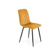 Стул HALMAR K525 горчичный/черный