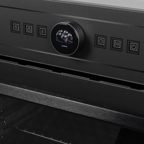 Духовой шкаф электрический ZORG TECHNOLOGY BIL616 black matte