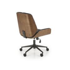 Кресло компьютерное HALMAR GAVIN ореховый/черный