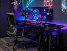 Кресло компьютерное SIGNAL Q-085 черный/черный