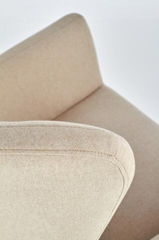 Кресло HALMAR COTTO бежевый/натуральный