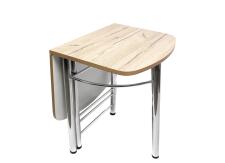 Стол ВВР Пристенный Дуб кера, пластик 55/55/70