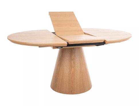 Стол обеденный SIGNAL ANGEL II дуб/дуб 120-160/120