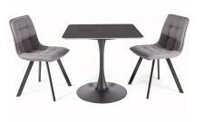 Стол обеденный SIGNAL ESPERO II черный мат/черный мат 80