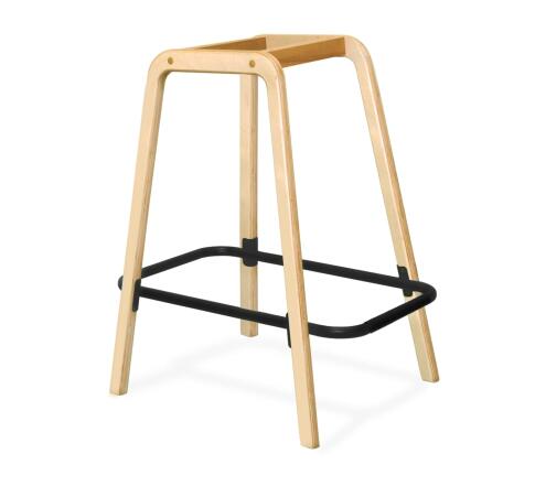 Стул полубарный Sheffilton SHT-ST39/S94-1 тихий океан/прозрачный лак