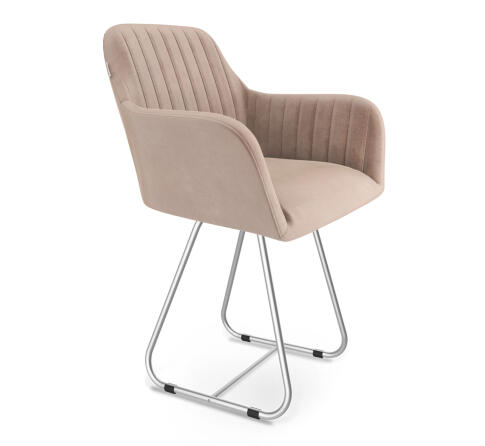 Стул Sheffilton SHT-ST38/S38 латте/хром лак