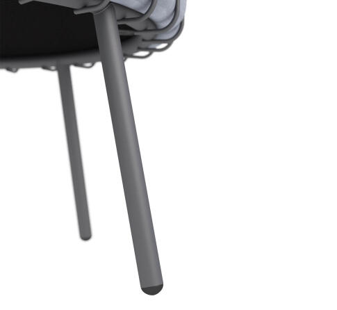 Кресло Sheffilton SHT-AMS123 стальной серый/графит муар