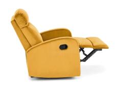Кресло HALMAR WONDER раскладное, горчичный