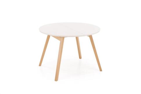 Стол обеденный HALMAR RUBEN кашемир/натуральный 102-142/102