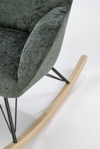 Кресло-качалка HALMAR CASTRO темно-зеленый