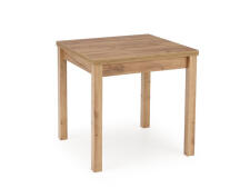 Стол обеденный HALMAR GRACJAN дуб крафт 80-160/80